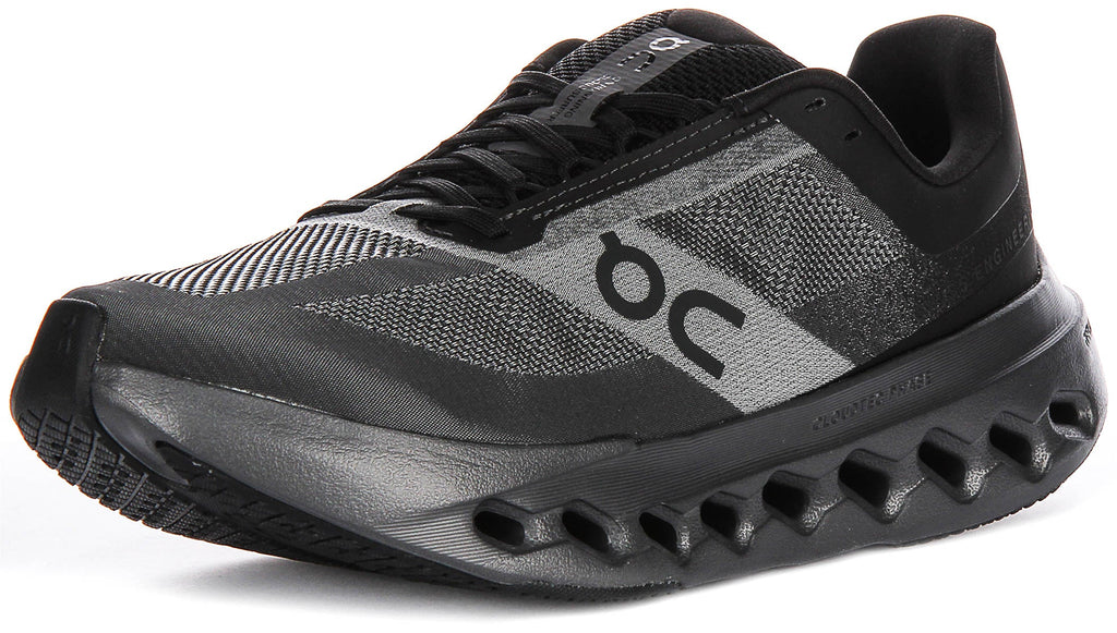 On Running Cloudsurfer Next In Black Grey For Women