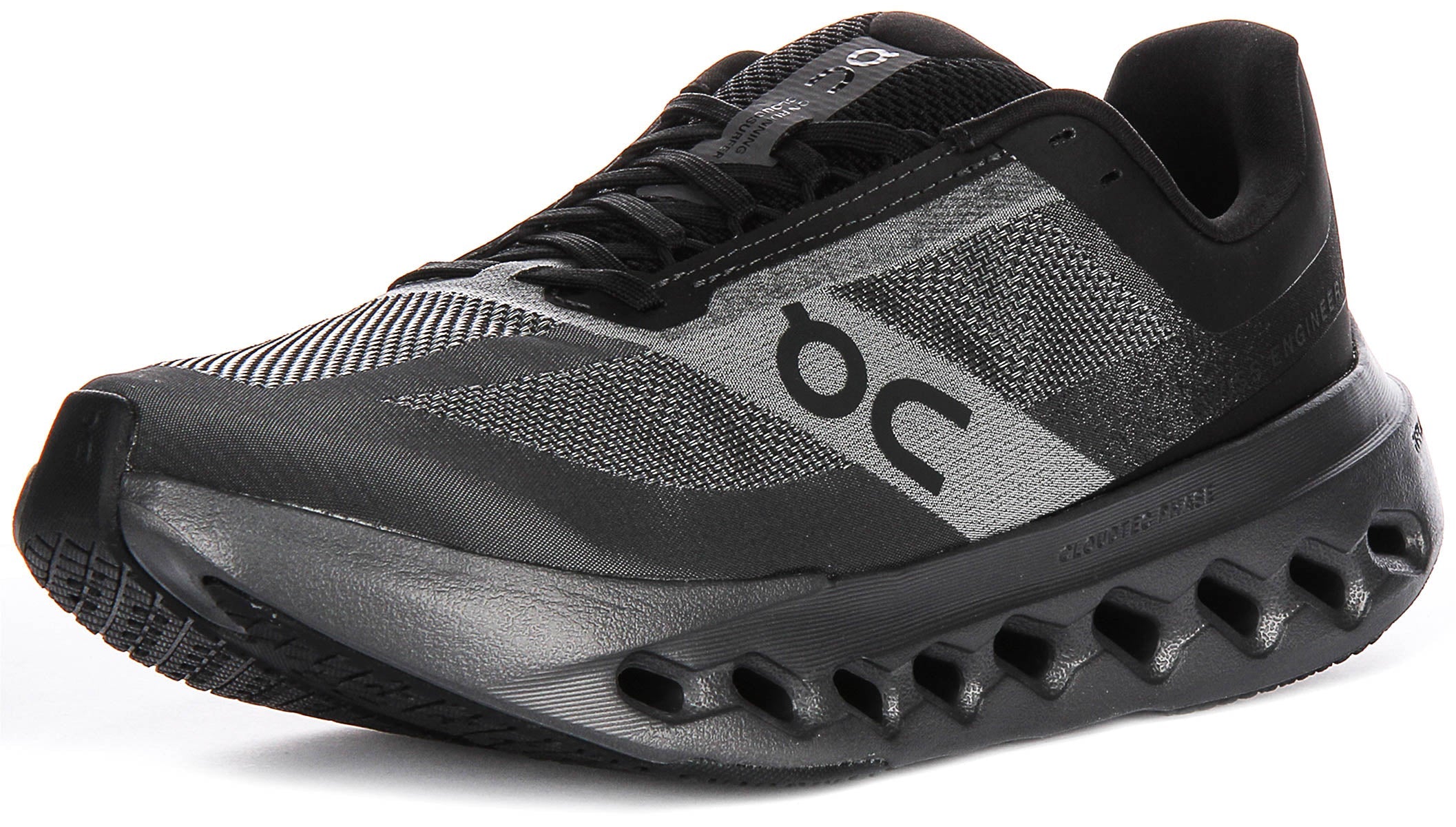 On Running Cloudsurfer Next In Black Grey For Women