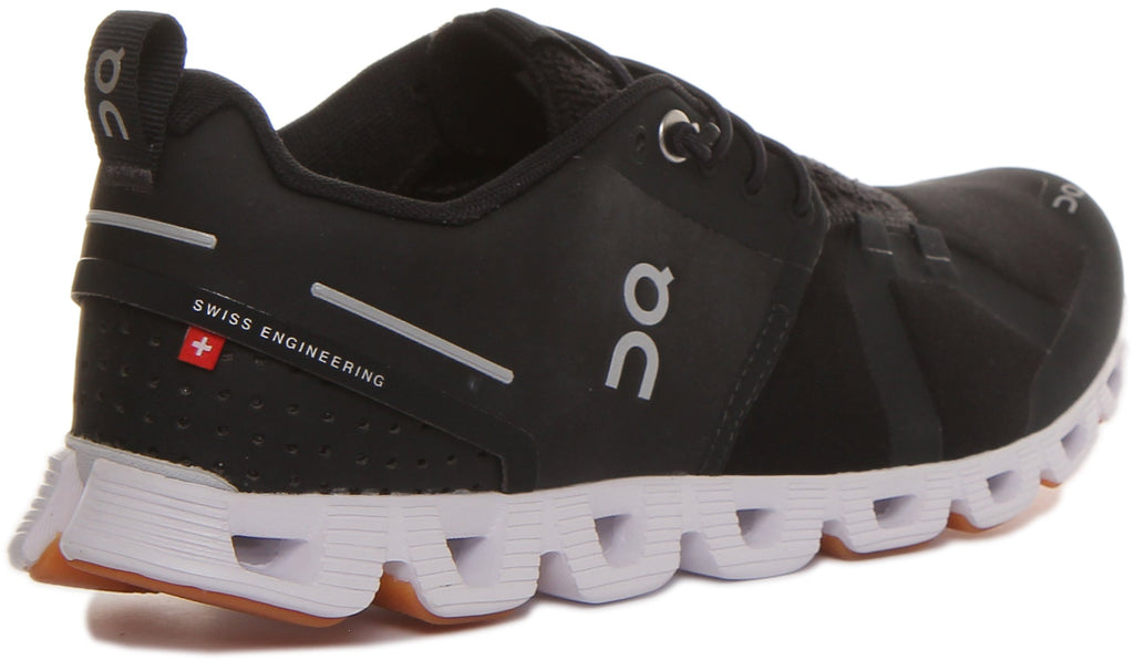On Running Cloud Terry In Black White For Women