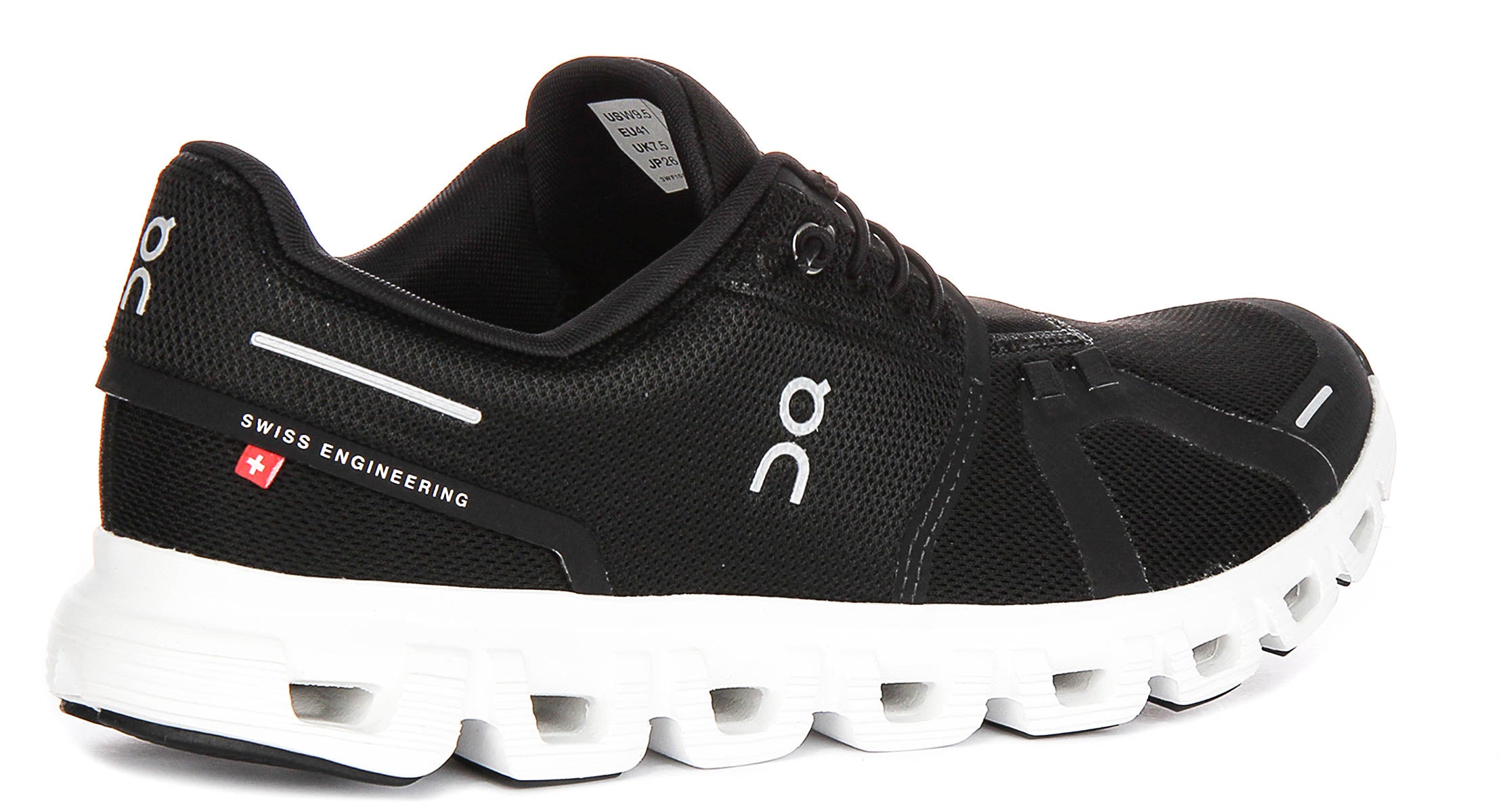 On Running Cloud 6 In Black White For Women
