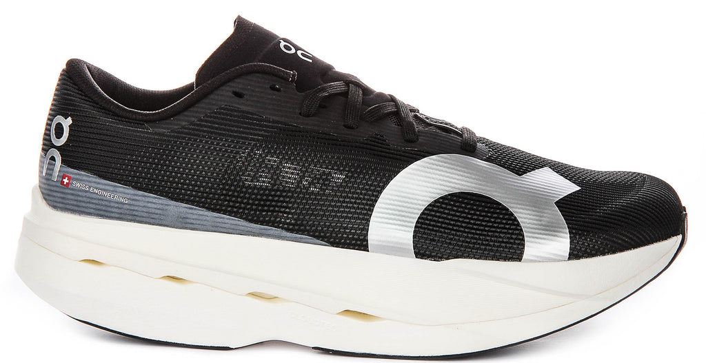 On Running Cloudboom Volt In Black White For Men