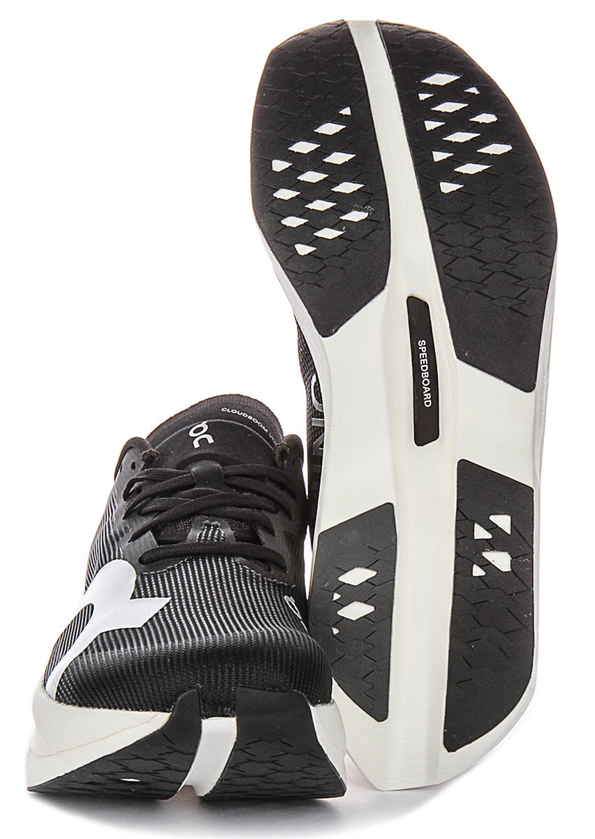 On Running Cloudboom Volt In Black White For Men