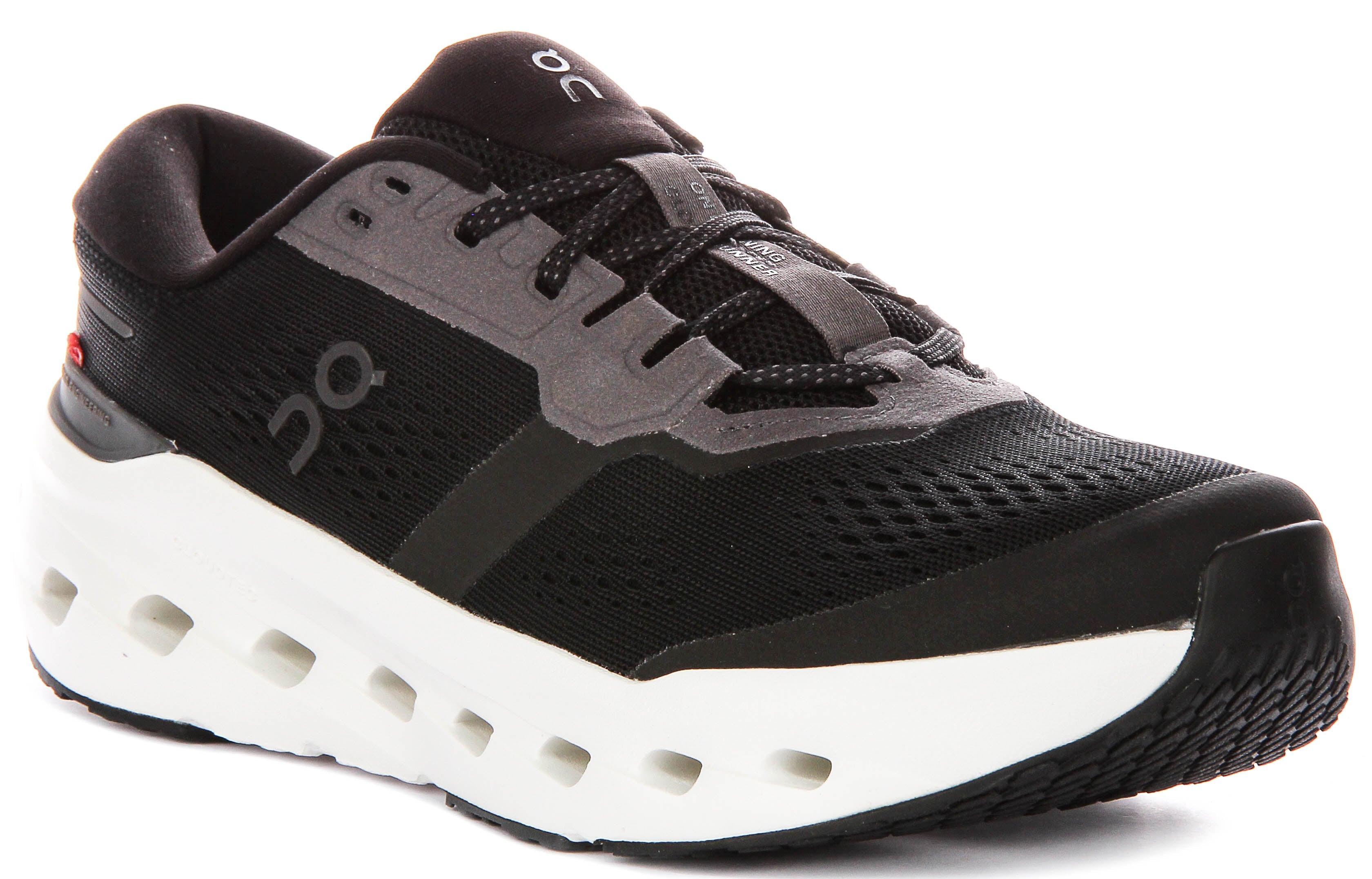 On Running Cloudrunner 3 In Black White For Men
