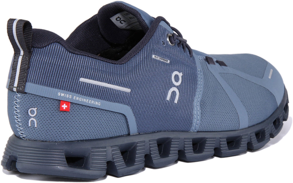 On Running Cloud 5 Waterproof In Blue For Men