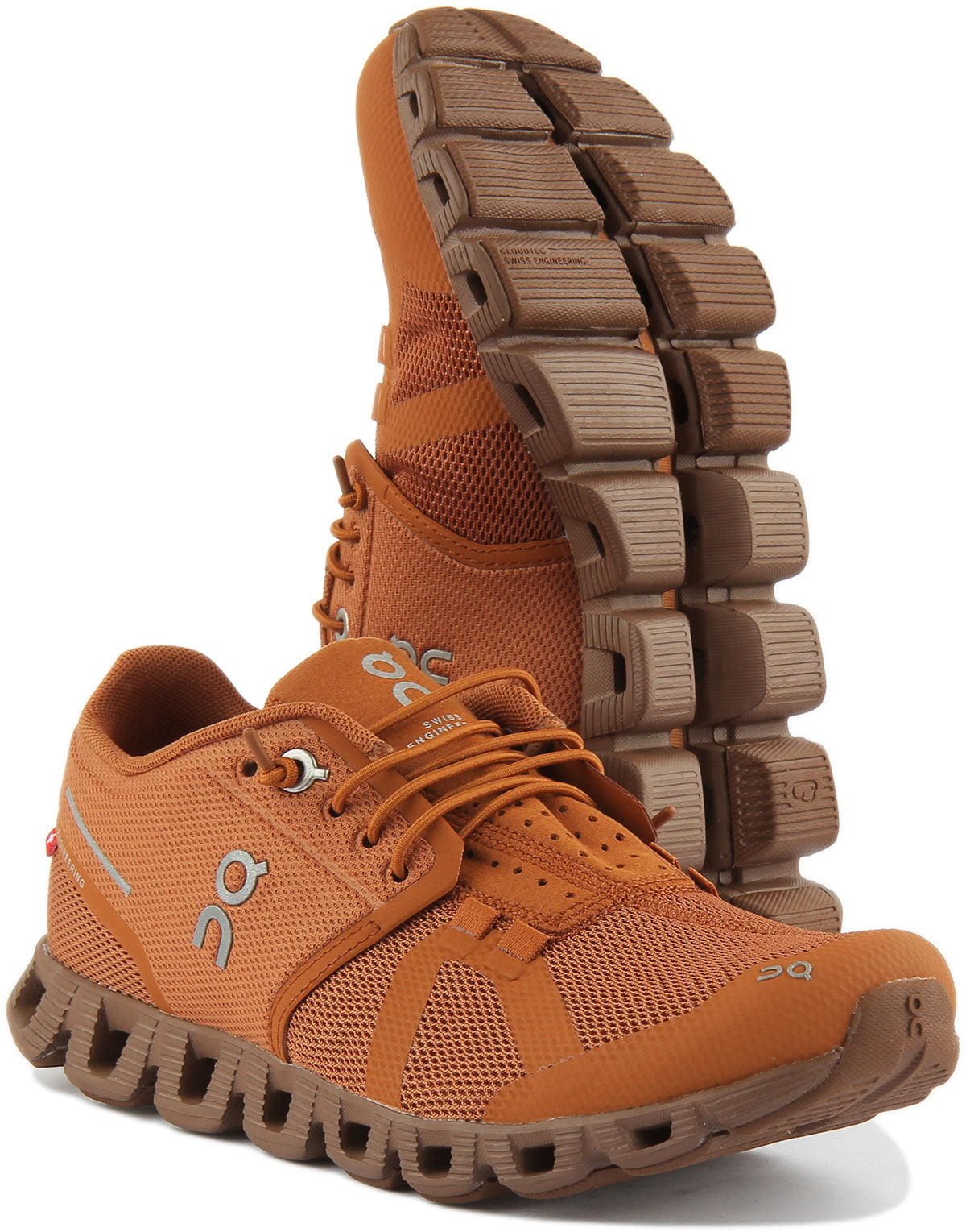 On Running Cloud Monochrome In Brick Brown For Women