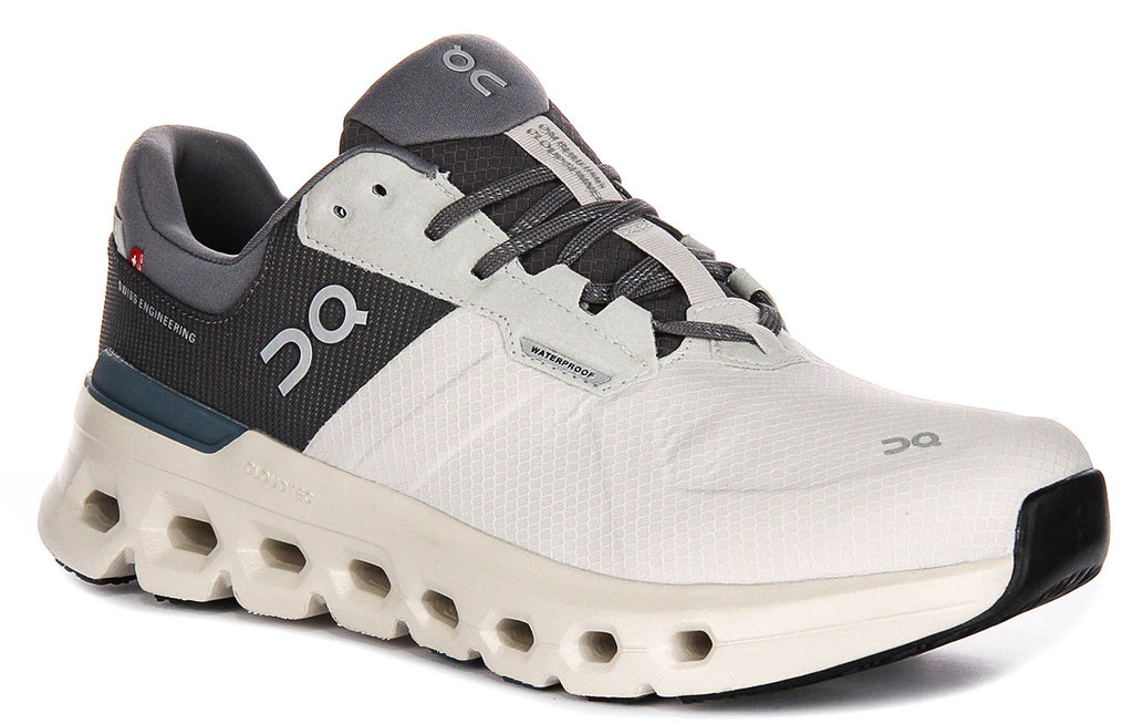 On Running Cloudrunner 2 Waterproof In Grey For Men