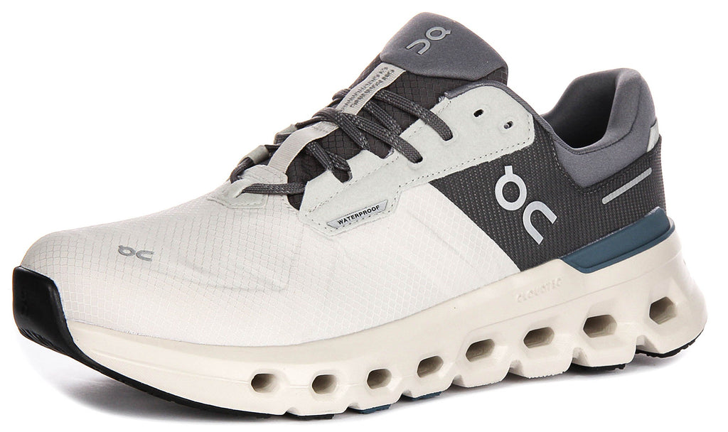 On Running Cloudrunner 2 Waterproof In Grey For Men