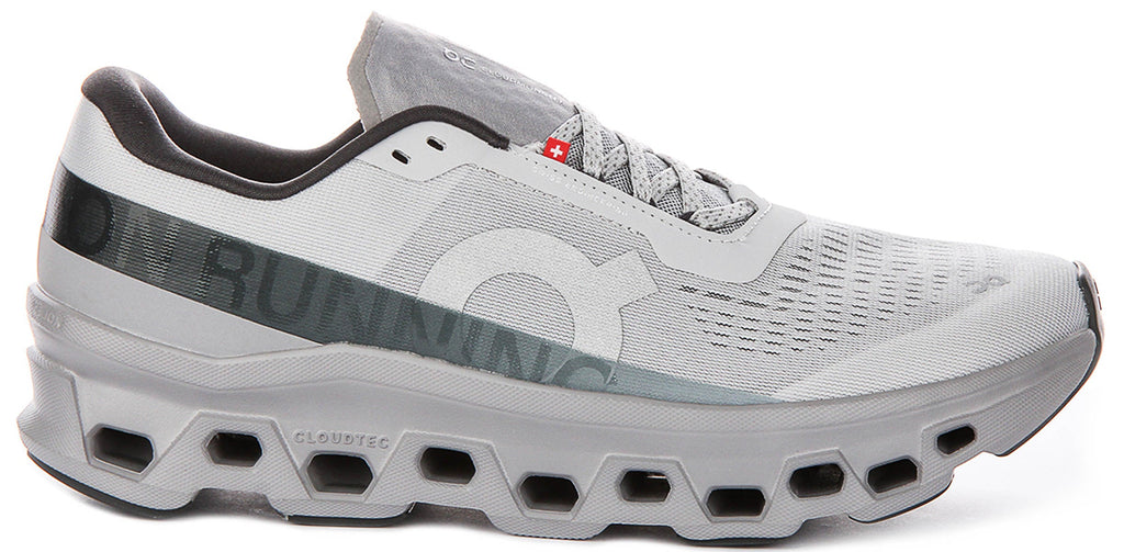 On Running Cloudmonster 1 In Grey For Men