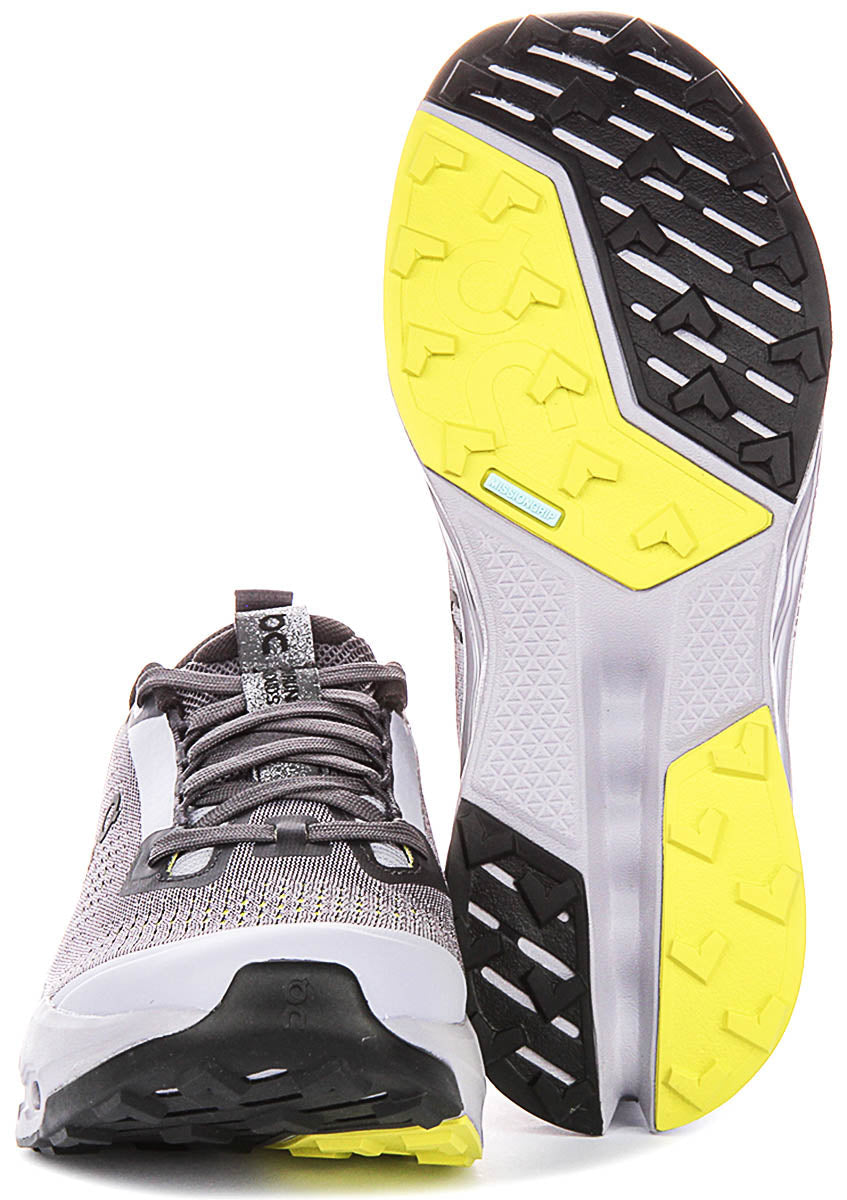 On Running Cloudsurfer Trail 2 In Grey For Women