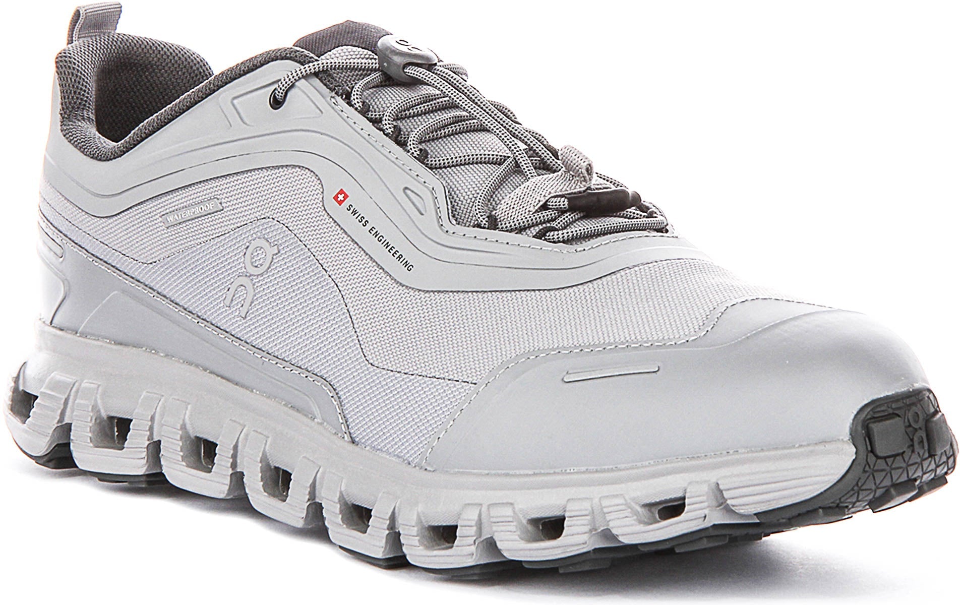On Running Cloud 6 Geo Waterproof In Grey For Men