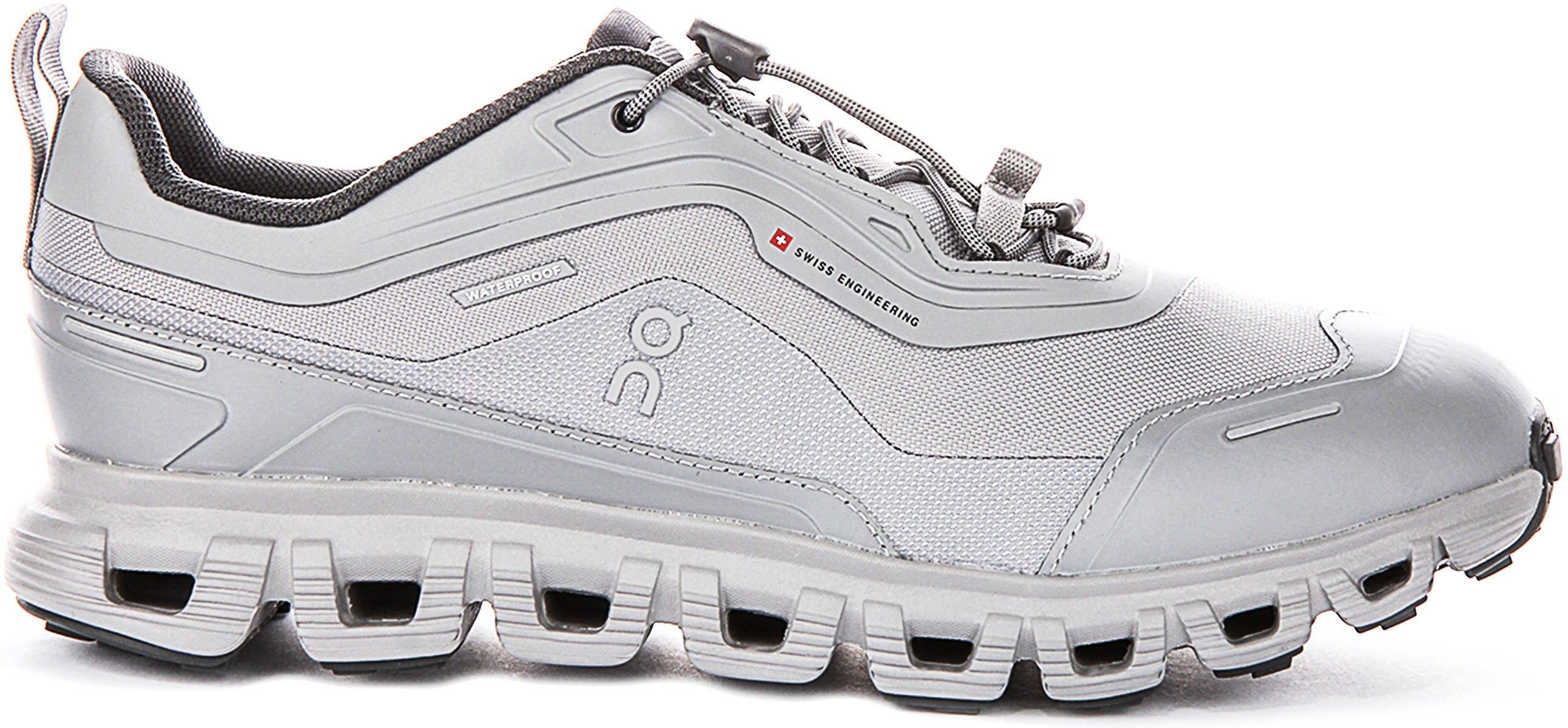 On Running Cloud 6 Geo Waterproof In Grey For Men