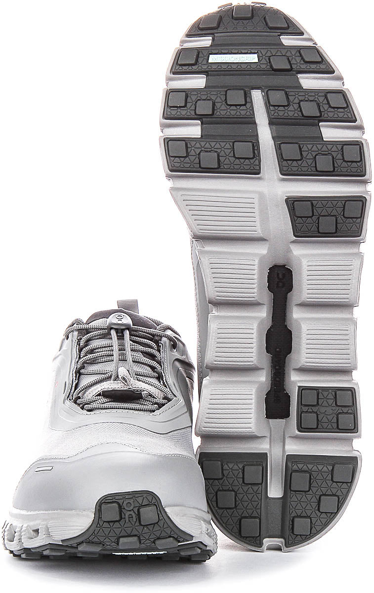 On Running Cloud 6 Geo Waterproof In Grey For Men