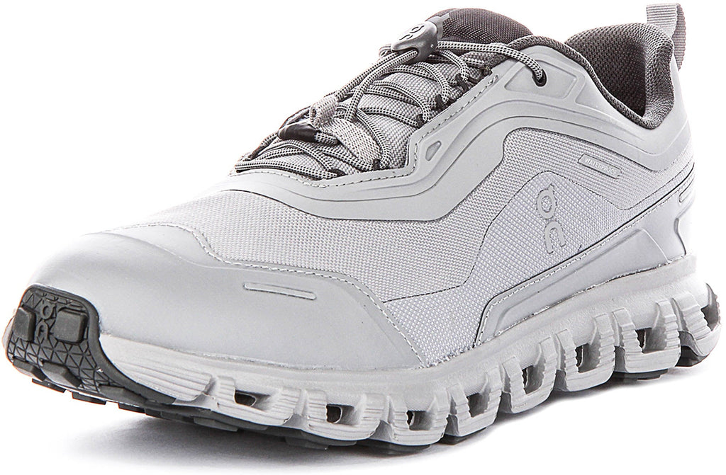 On Running Cloud 6 Geo Waterproof In Grey For Men