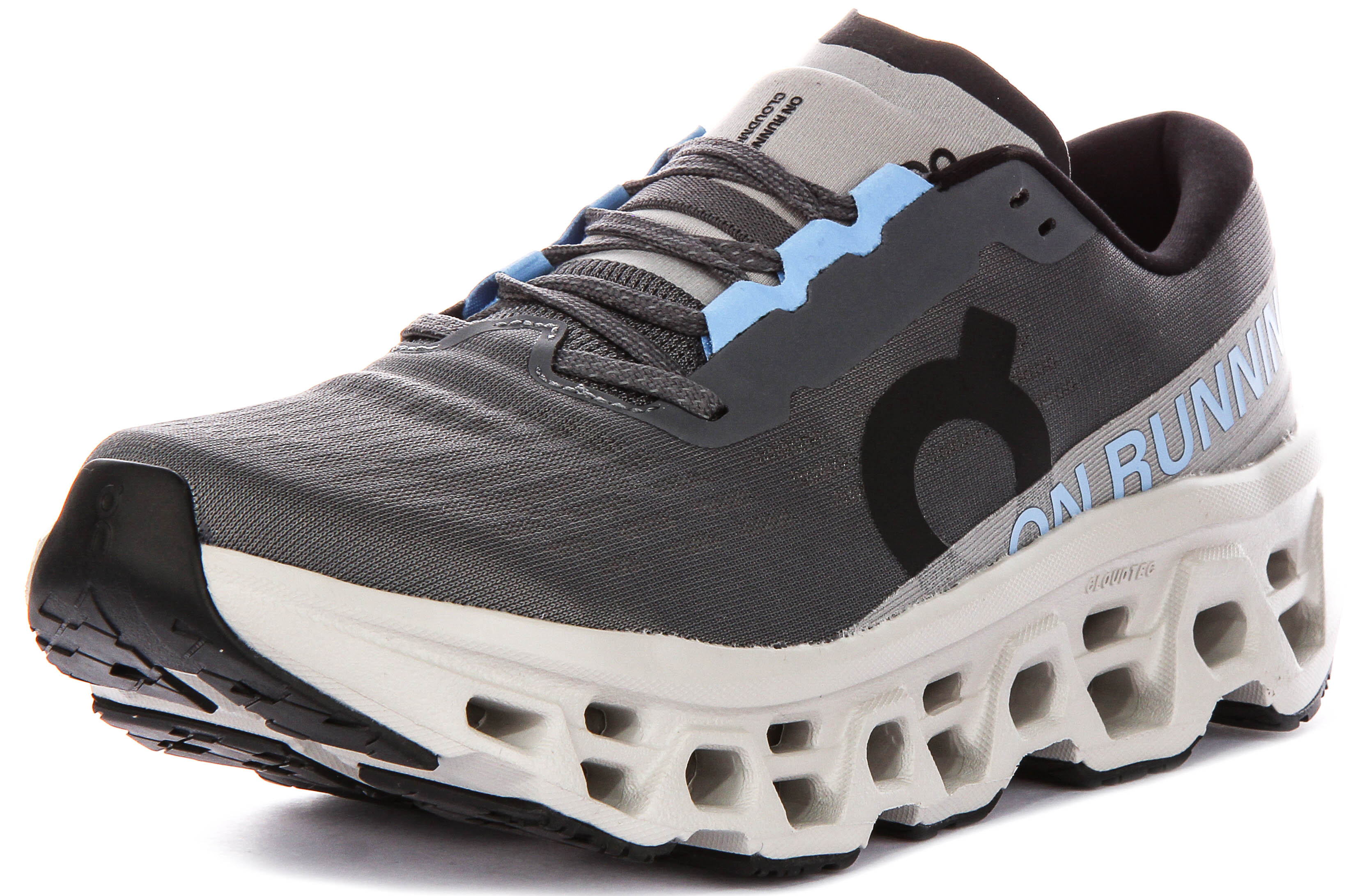 On Running Cloudmonster 3 In Grey For Men