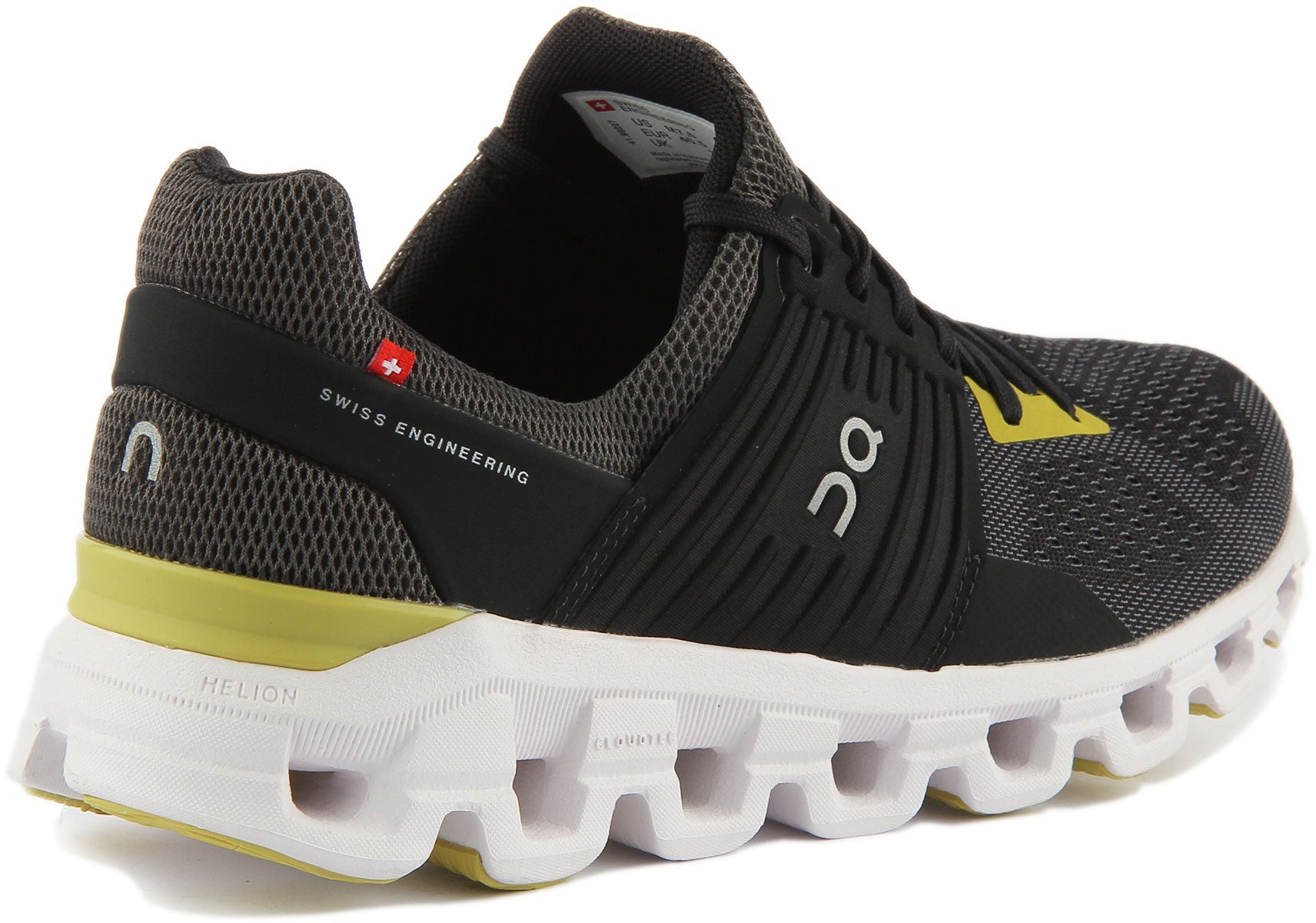 On Running Cloudswift In Grey Black For Men