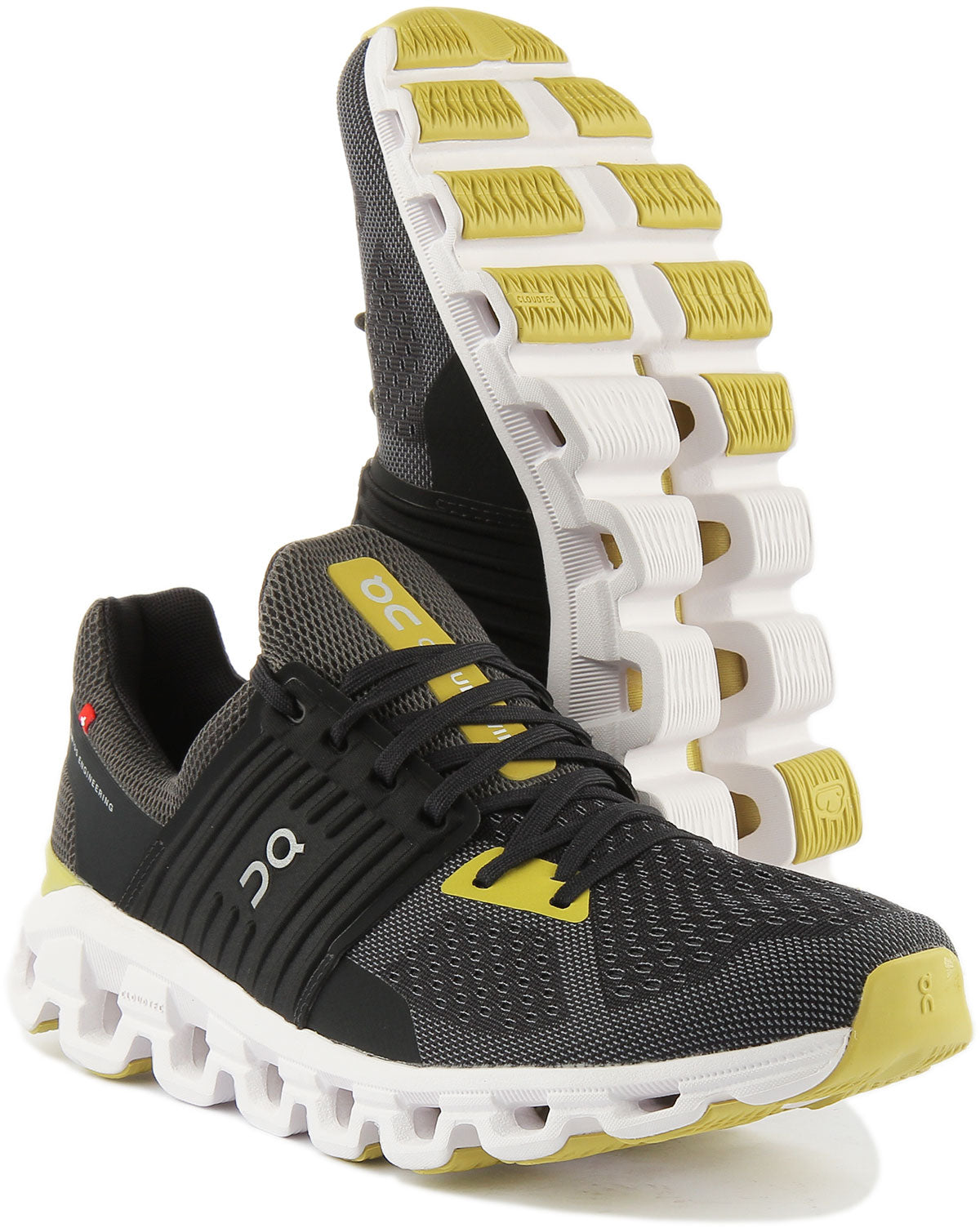 On Running Cloudswift In Grey Black For Men