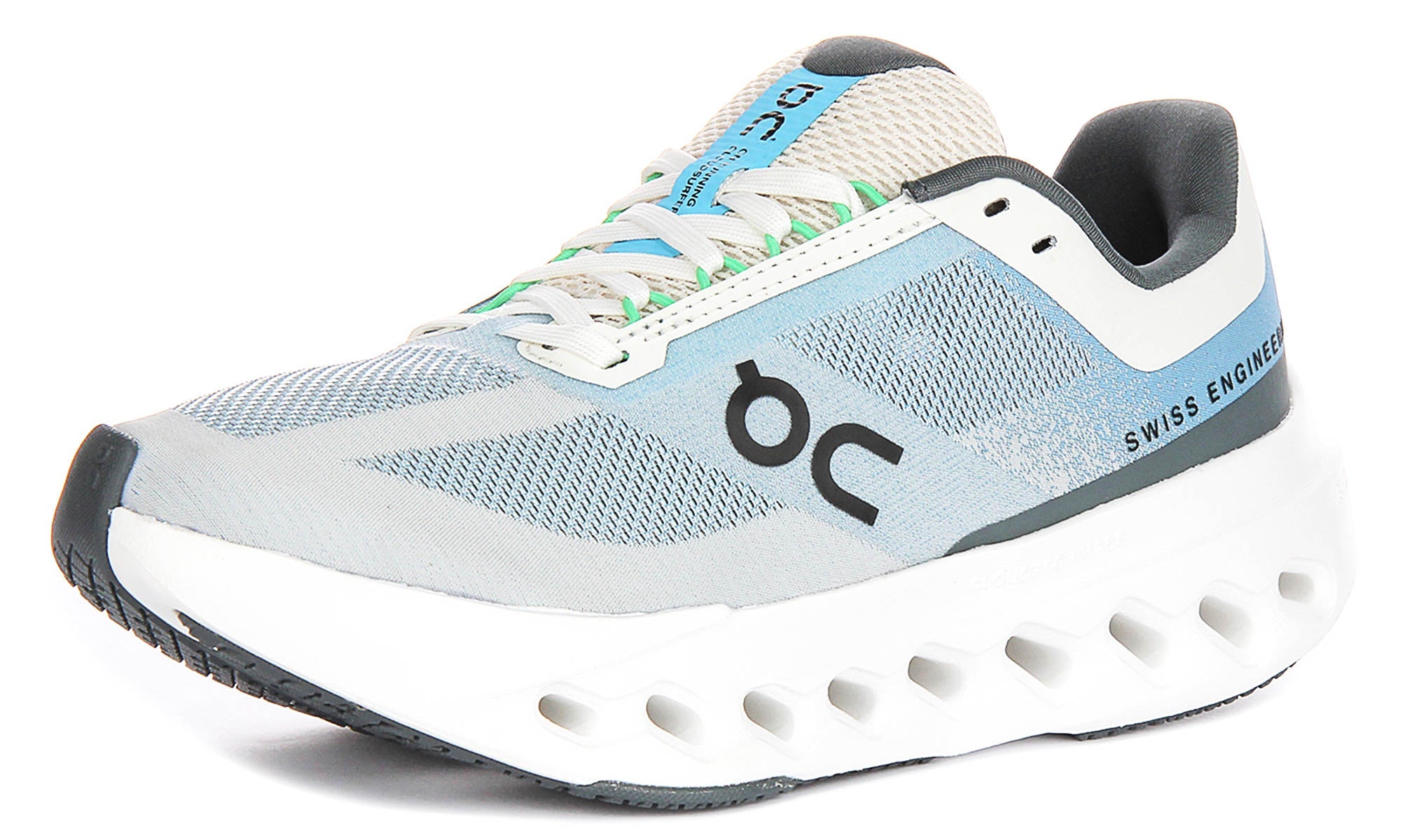 On Running Cloudsurfer Next In Grey Blue For Women