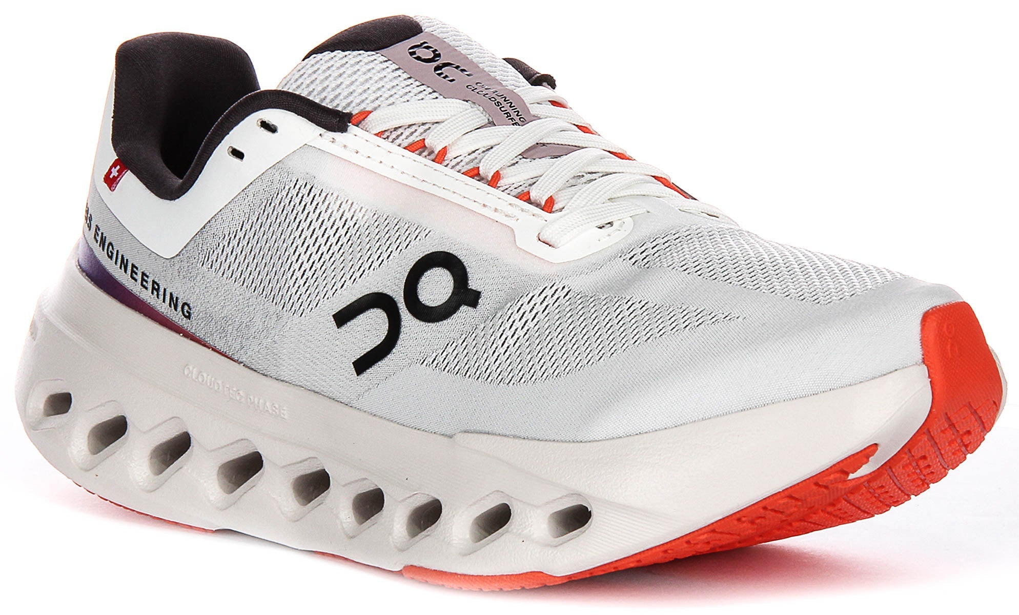 On Running Cloudsurfer Next In Grey Orange For Women