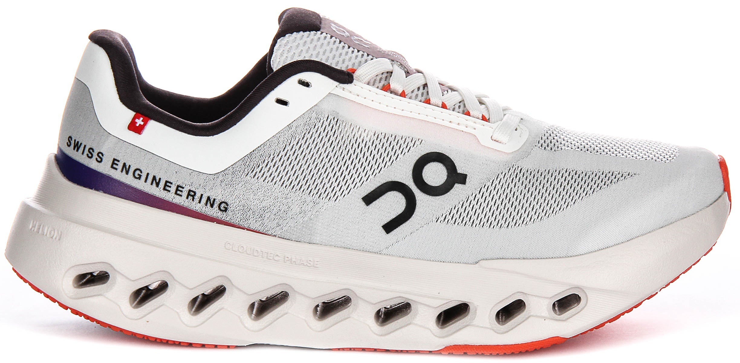 On Running Cloudsurfer Next In Grey Orange For Women