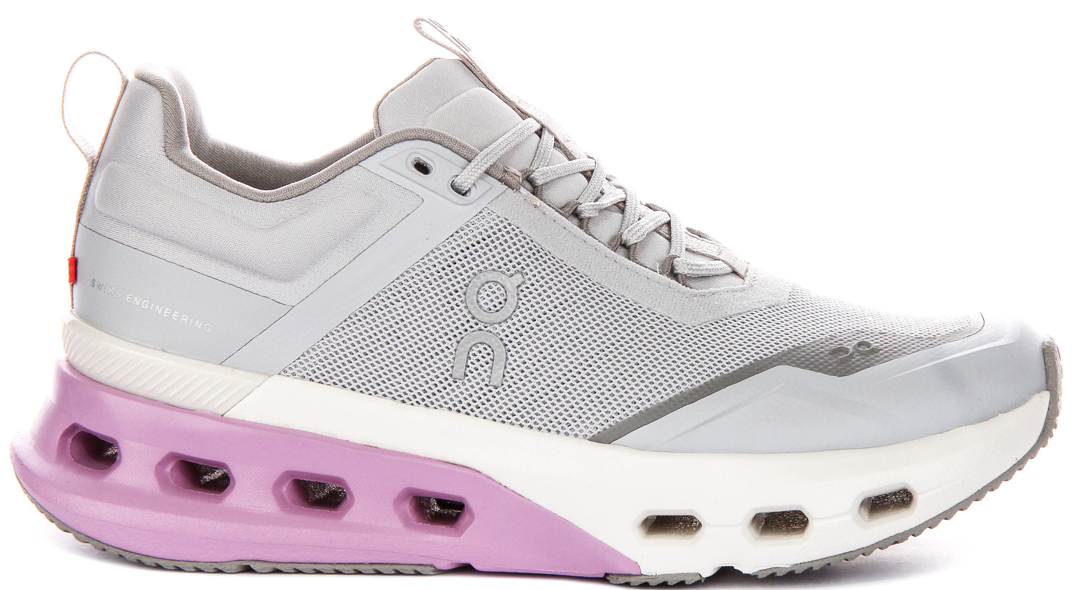 On Running Cloudnova X In Grey Pink