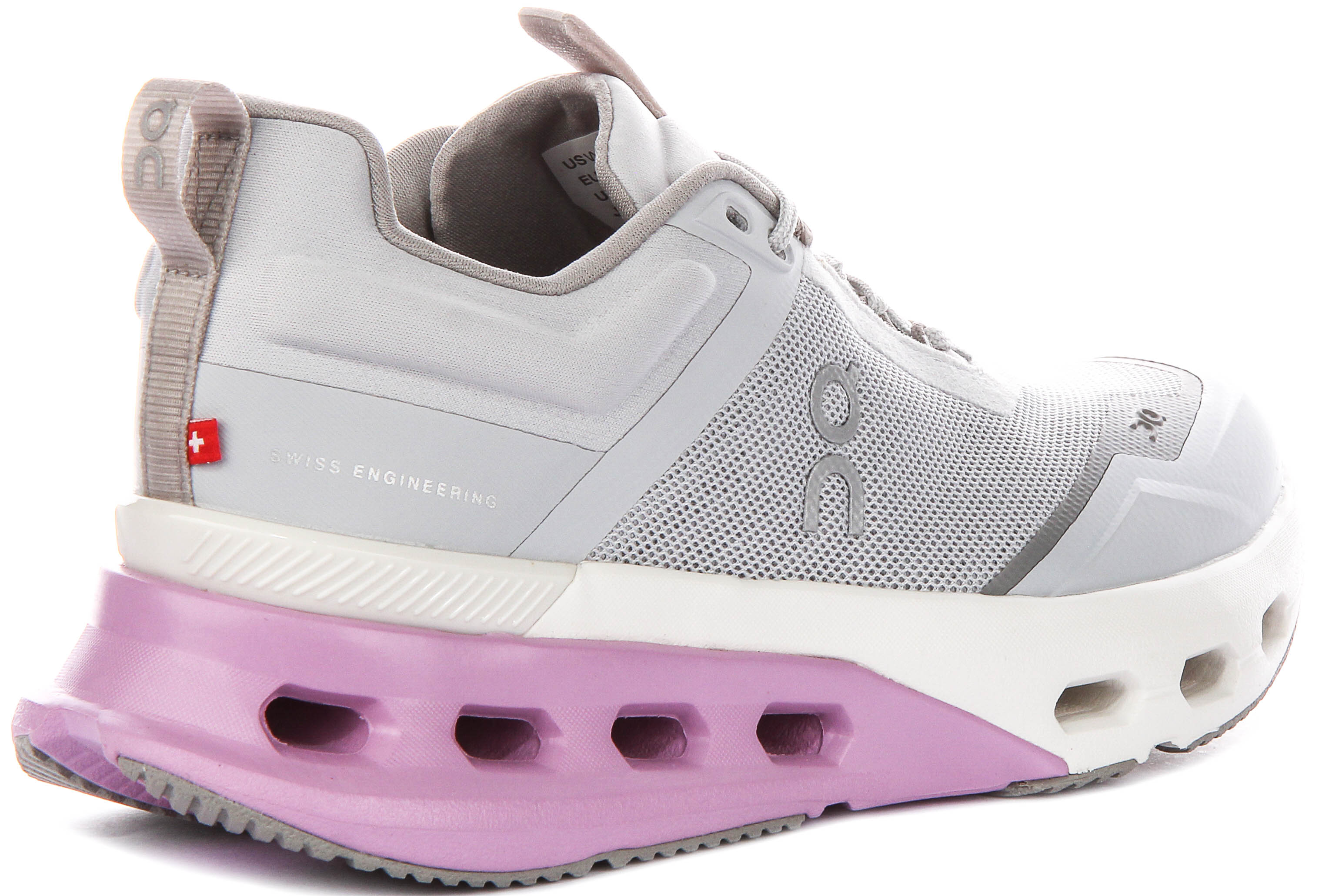 On Running Cloudnova X In Grey Pink