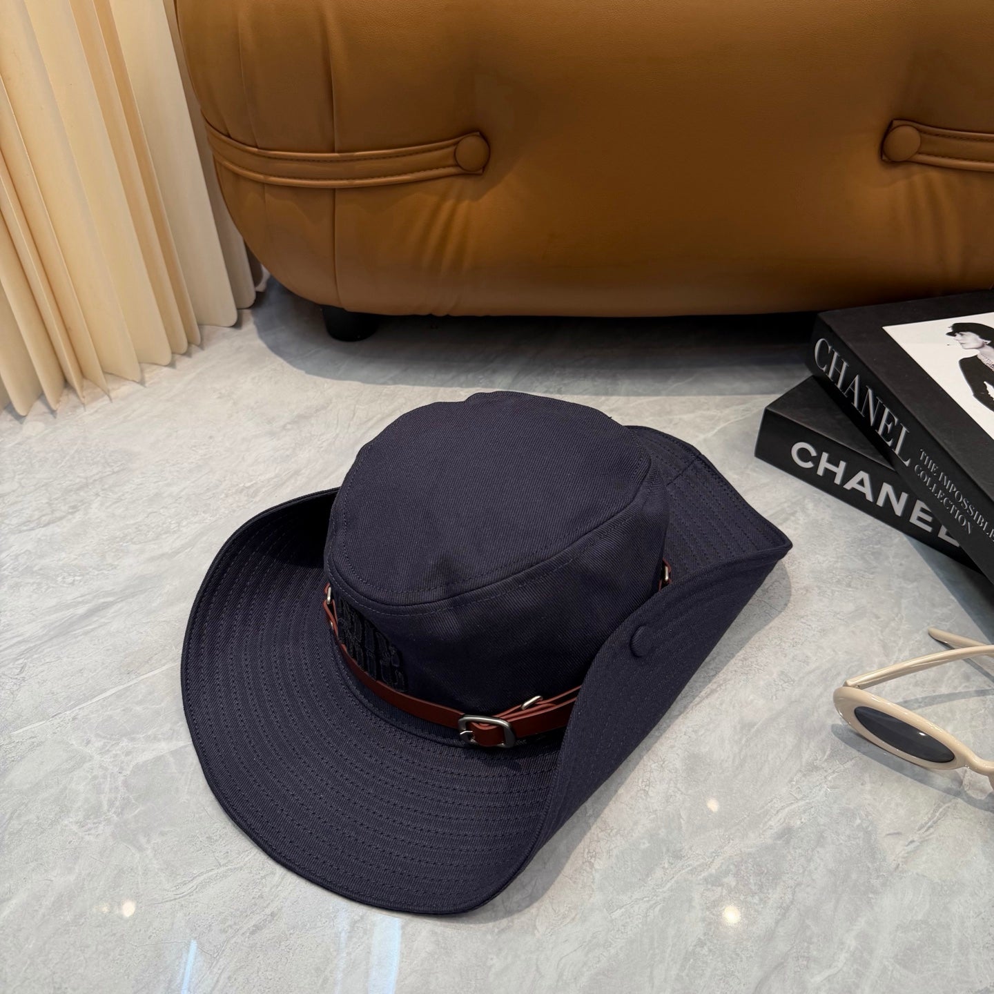 Miu Foldable Fisherman Hat Cotton 323655