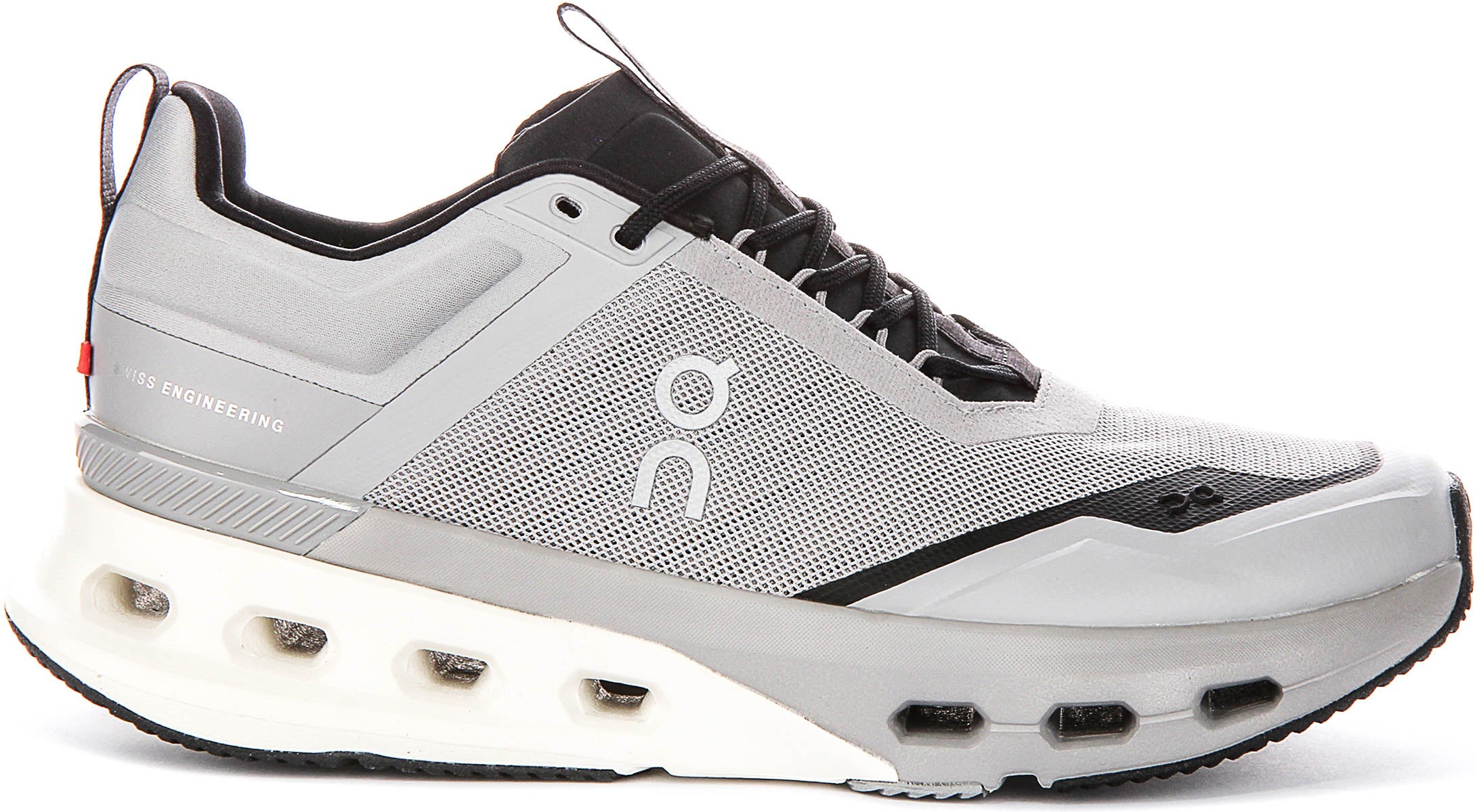 On Running Cloudnova X In Light Grey For Men