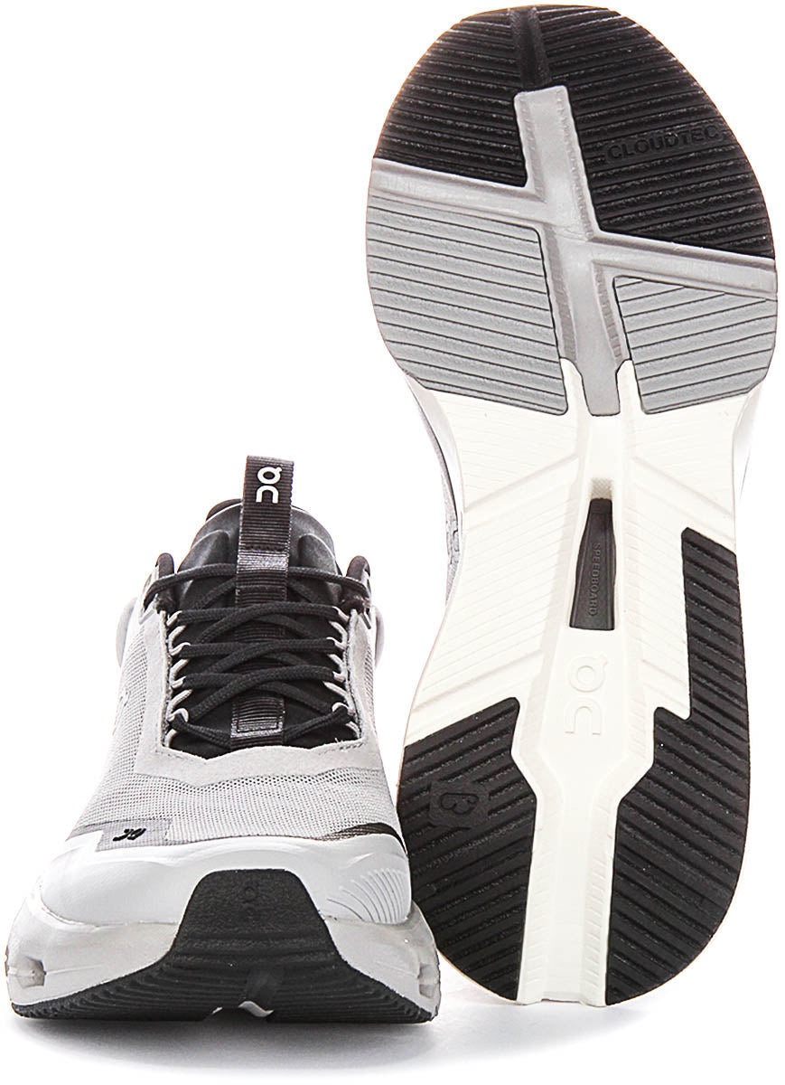 On Running Cloudnova X In Light Grey For Men
