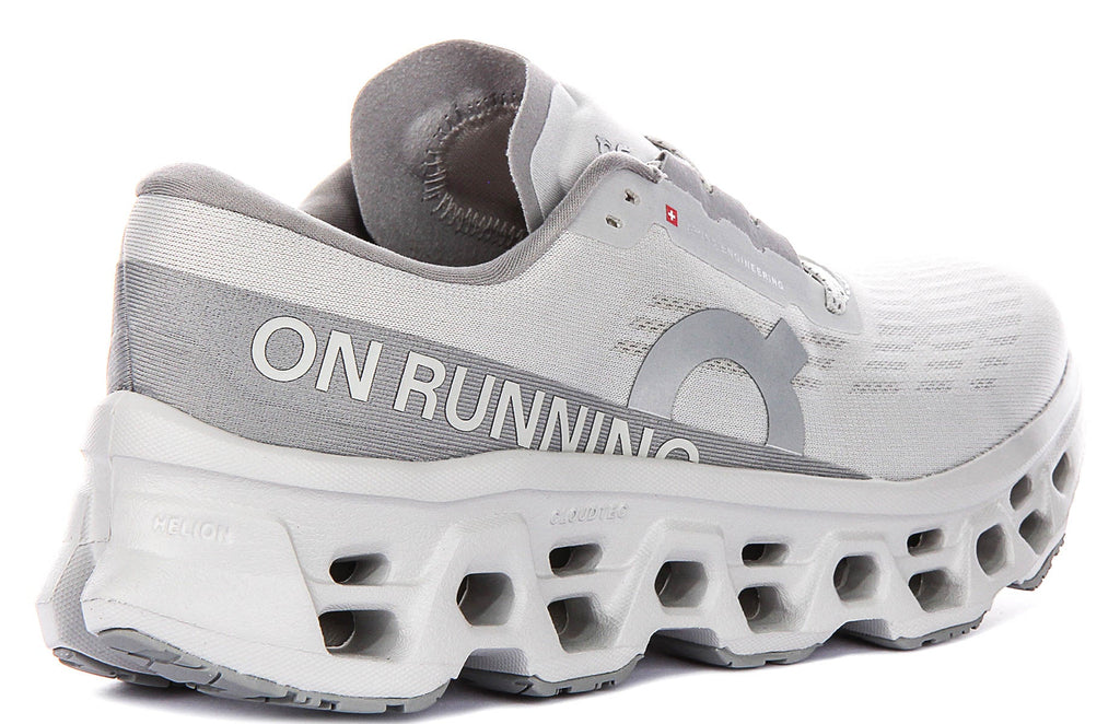 On Running Cloudmonster 3 In Light Grey For Men