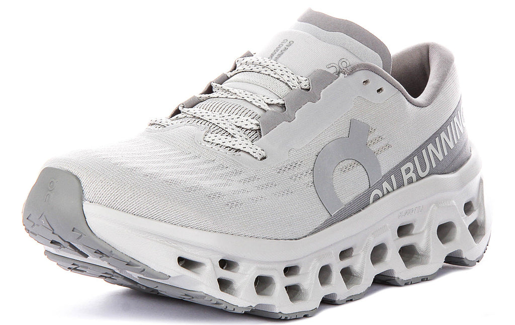 On Running Cloudmonster 3 In Light Grey For Men