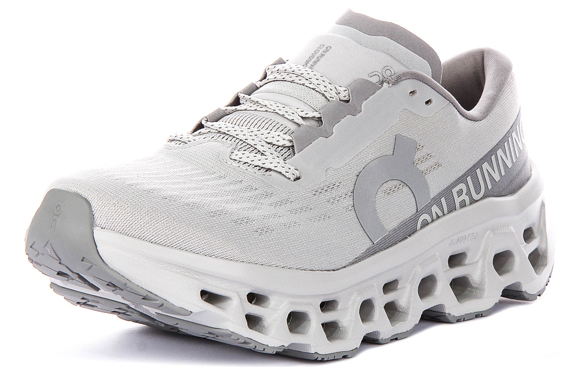 On Running Cloudmonster 3 In Light Grey For Men