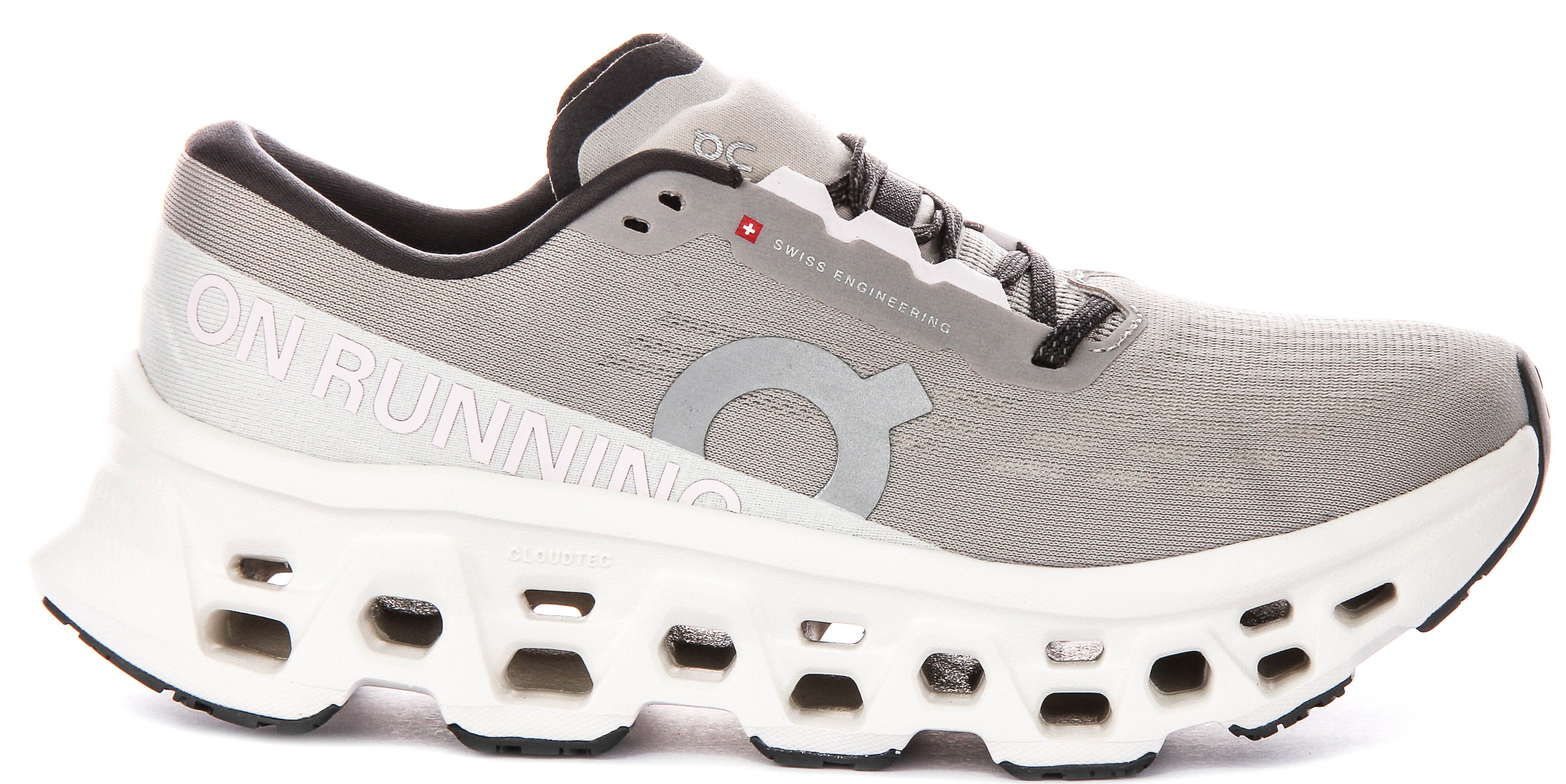 On Running Cloudmonster 3 In Light Grey For Women