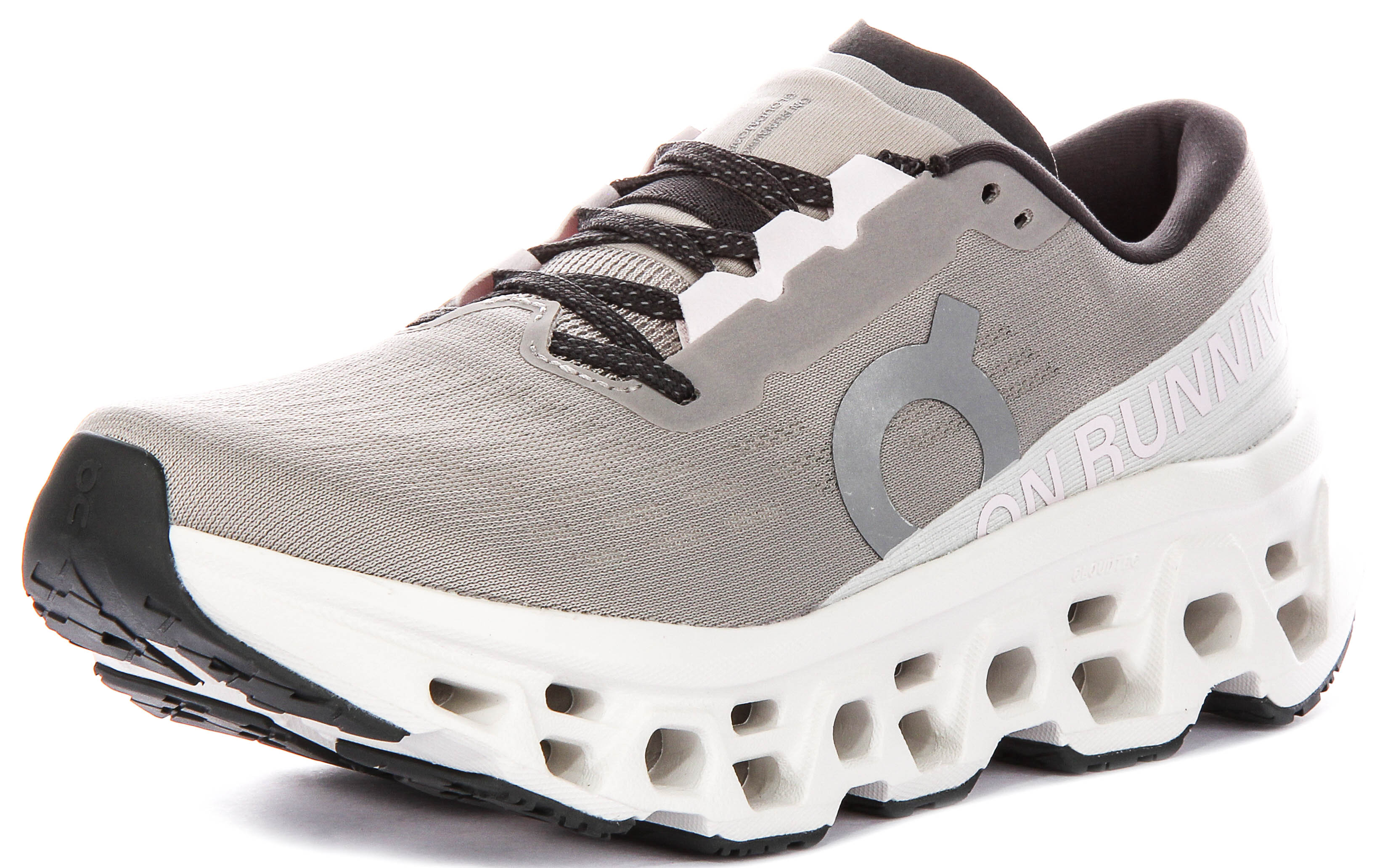 On Running Cloudmonster 3 In Light Grey For Women