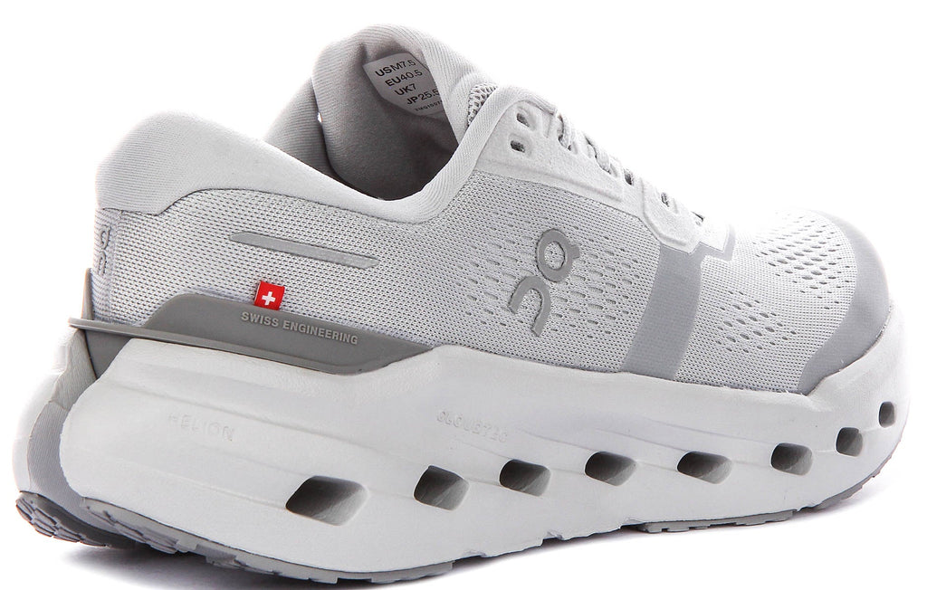 On Running Cloudrunner 3 In Light Grey For Men