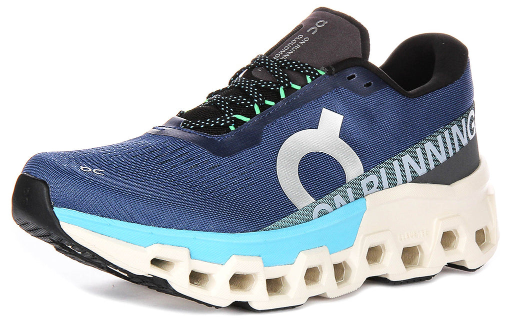 On Running Cloudmonster 2 In Navy For Men