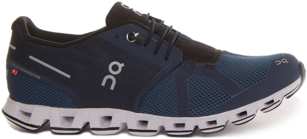 On Running The Cloud In Navy White For Mens