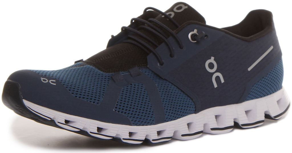 On Running The Cloud In Navy White For Mens