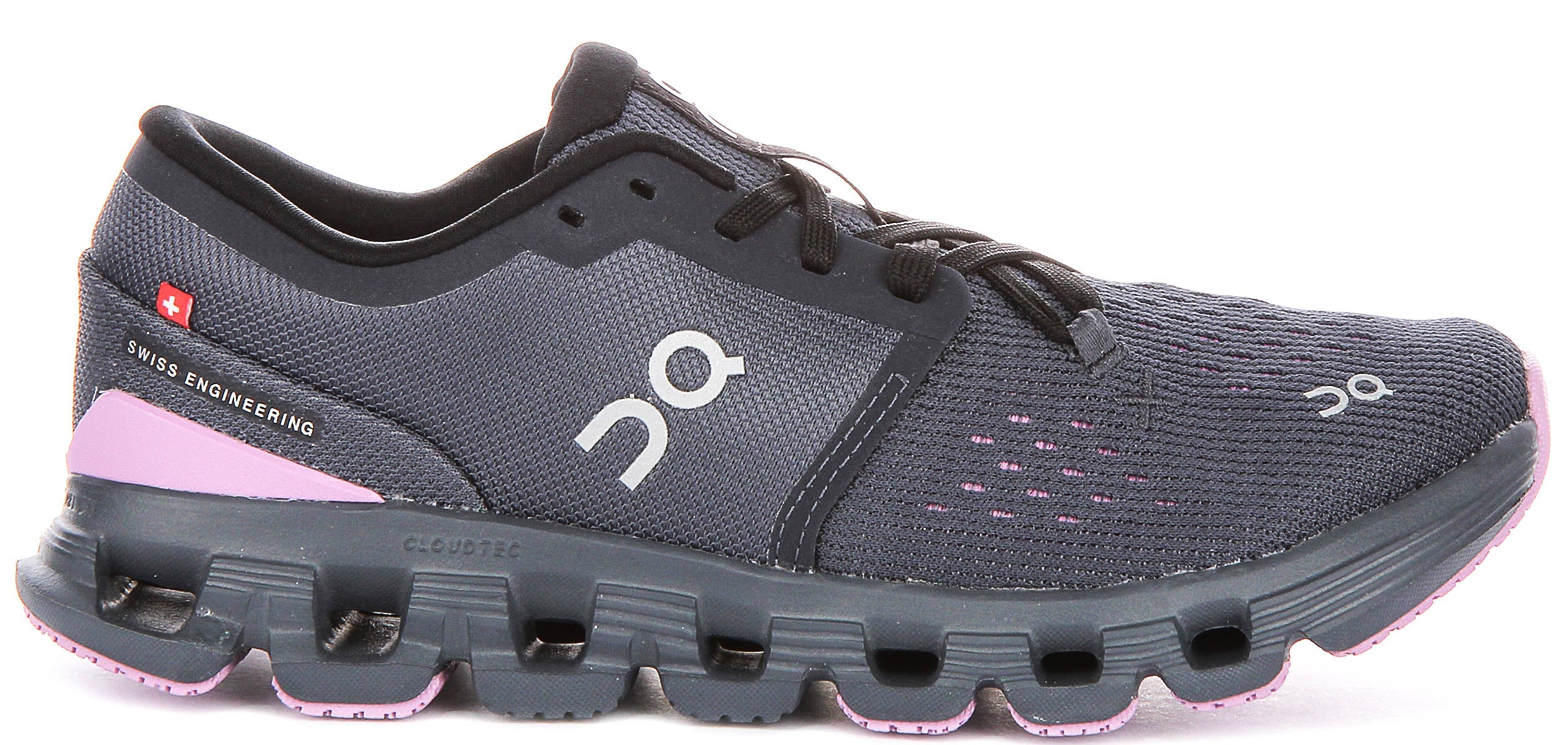 On Running Cloud X 4 In Navy Pink For Women
