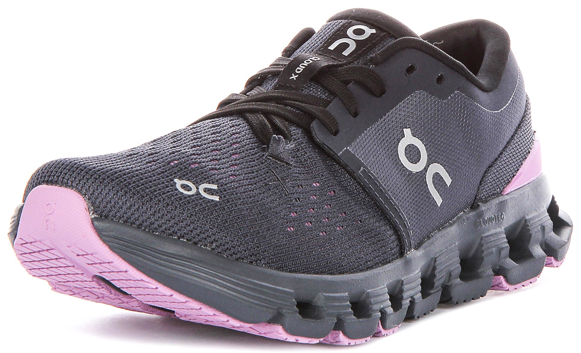On Running Cloud X 4 In Navy Pink For Women