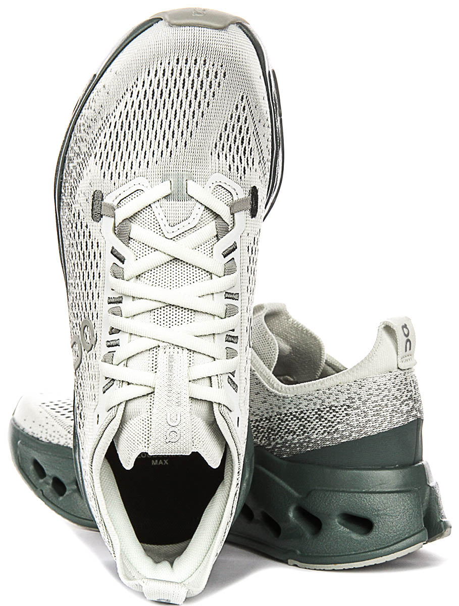 On Running Cloudsurfer Max In Olive For Men