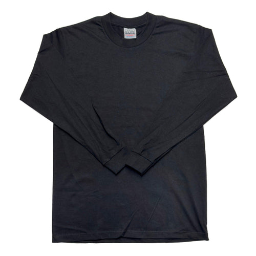Pro Club Men's Heavyweight Cotton Long Sleeve Crew Neck T-Shirt