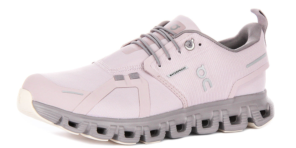 On Running Cloud 6 Waterproof In Purple For Women