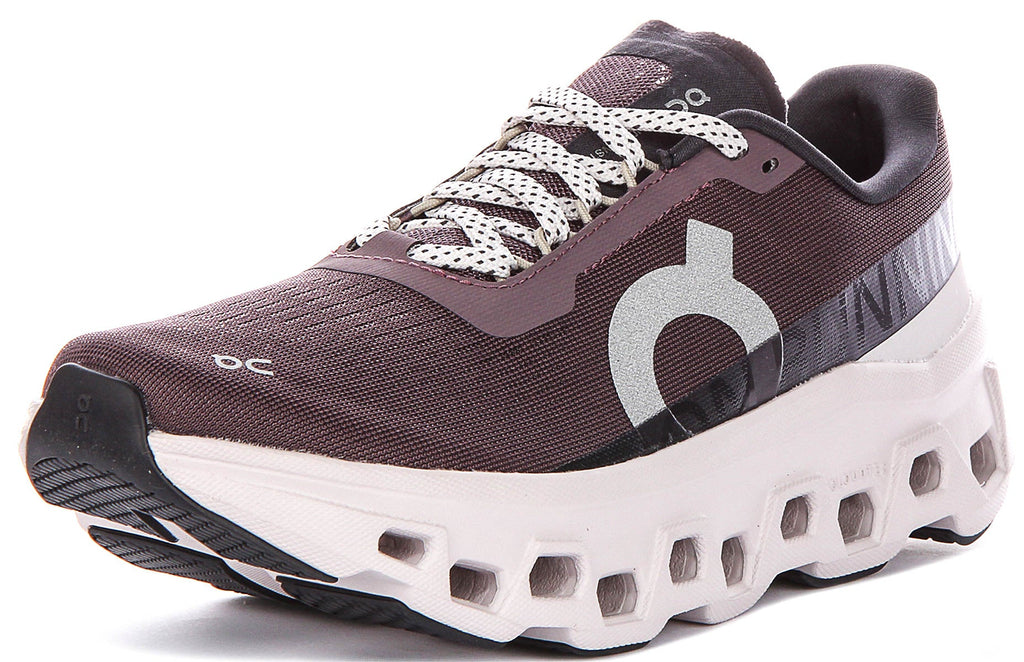On Running Cloudmonster 1 In Purple For Women