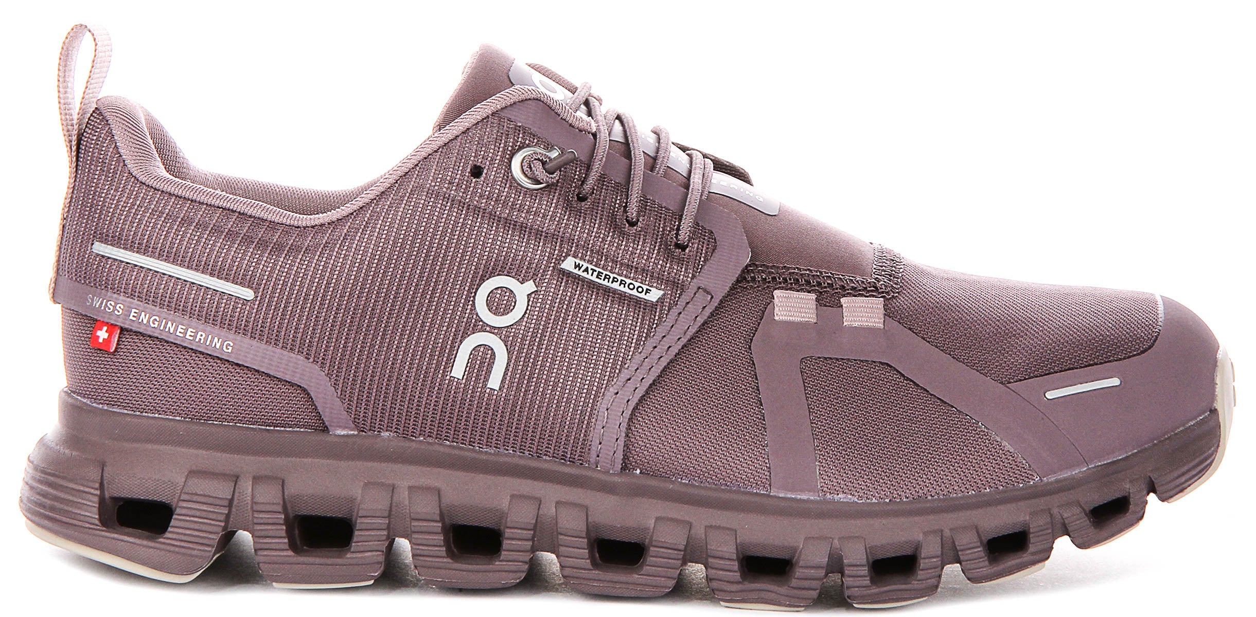 On Running Cloud 6 Waterproof In Purple For Women