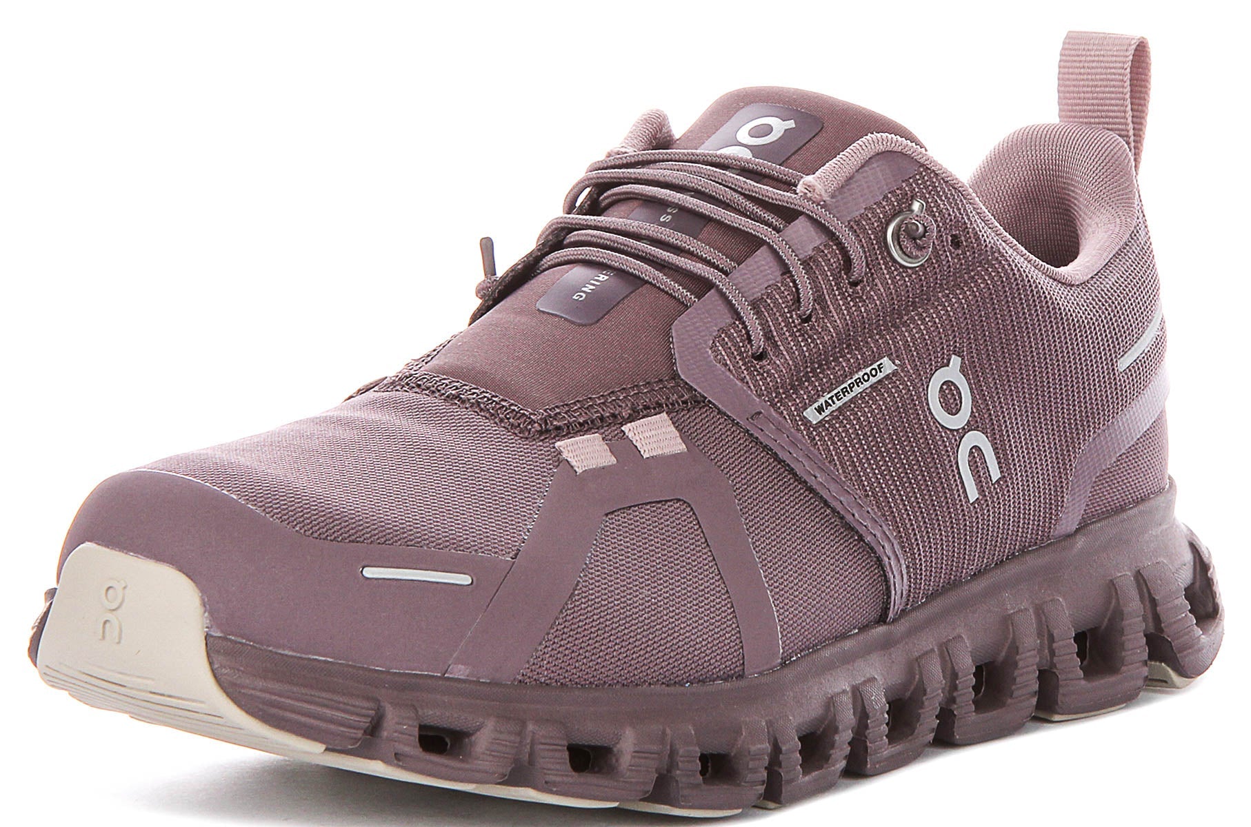 On Running Cloud 6 Waterproof In Purple For Women