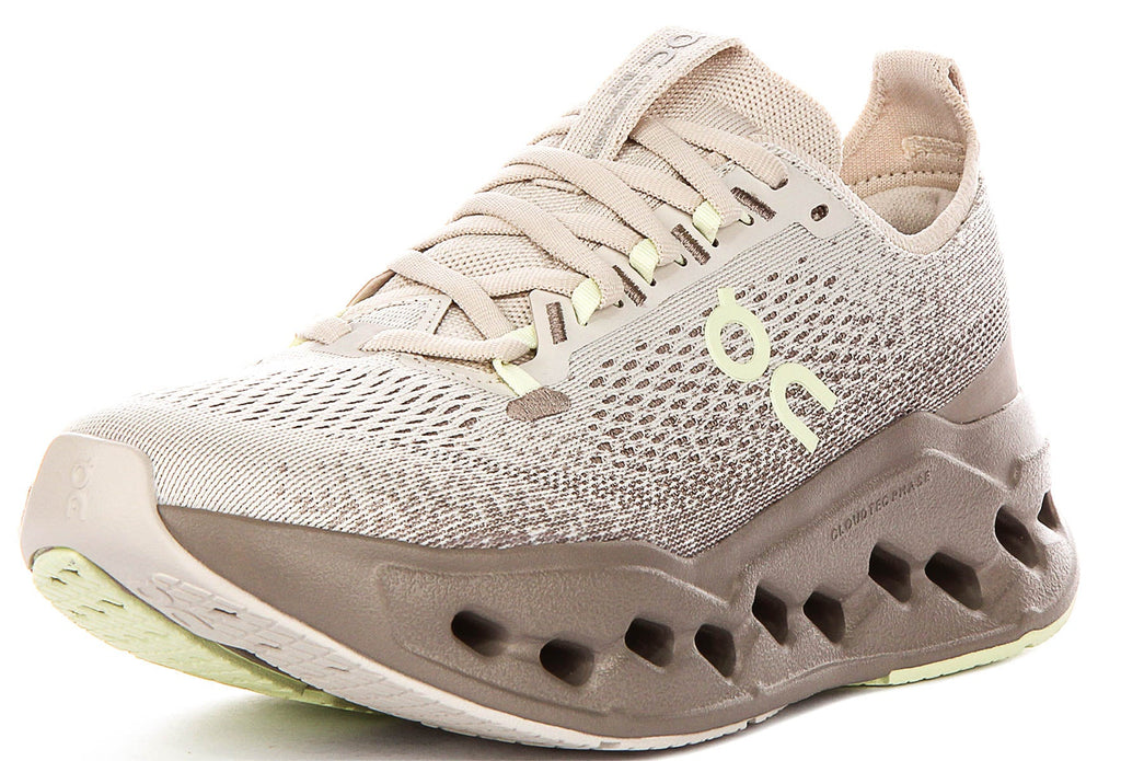 On Running Cloudsurfer Max In Taupe For Women
