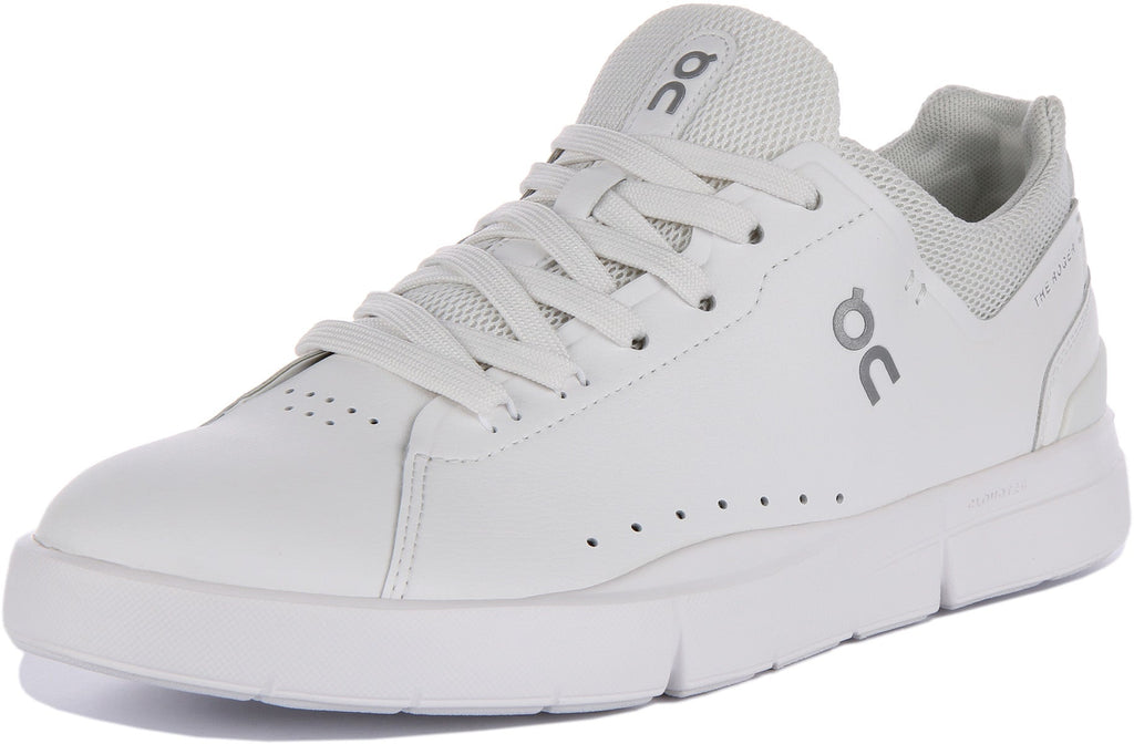 On Running The Roger Advantage In White For Men