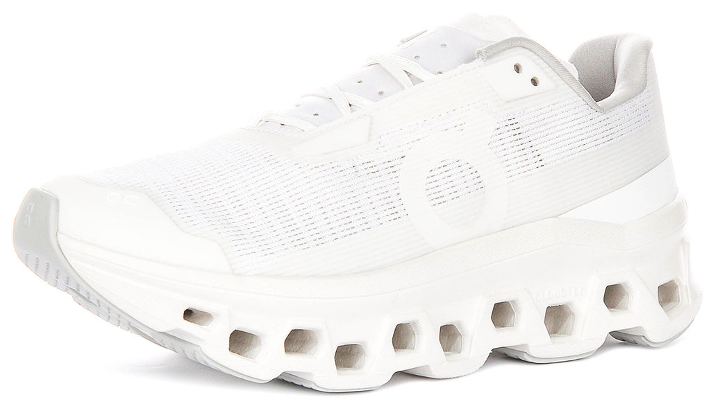 On Running Cloudmonster Void In White For Men
