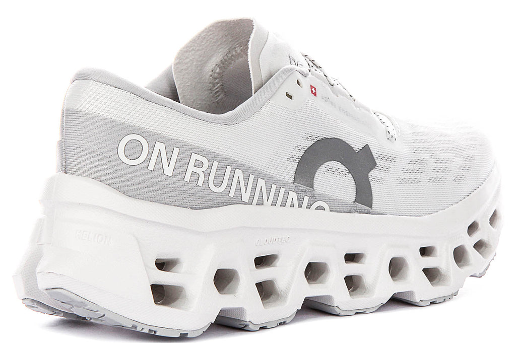 On Running Cloudmonster 3 In White For Women
