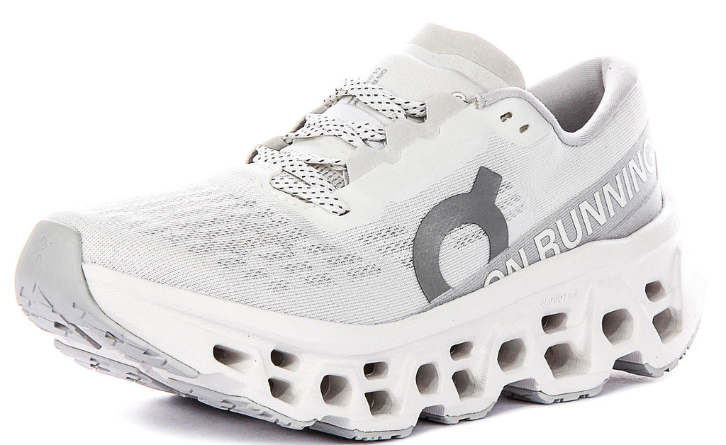 On Running Cloudmonster 3 In White For Women